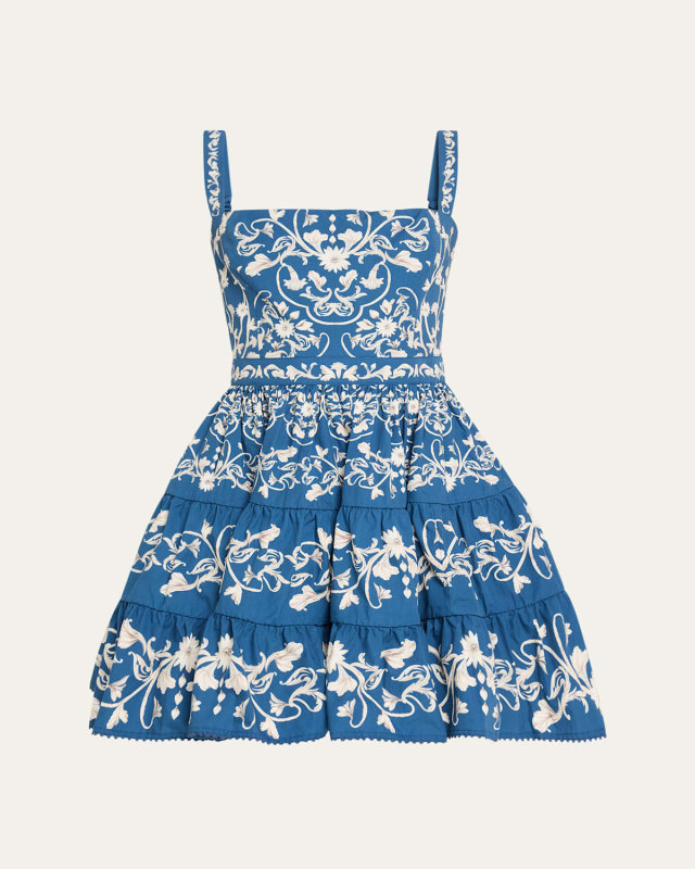 Lima Ribbons Mini Dress